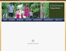 Tablet Screenshot of colleyville.dfwmaps.com